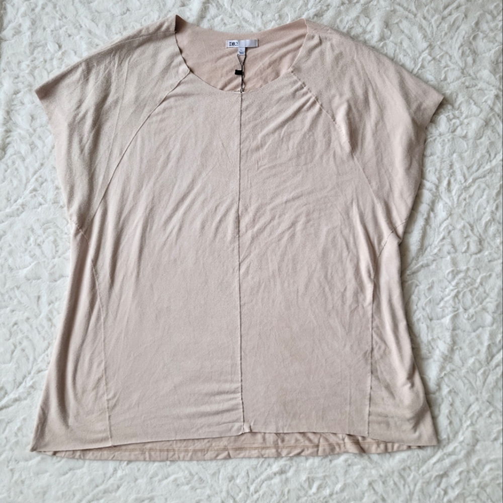 🆕 DR2 Faux Suede Blouse 🆕
